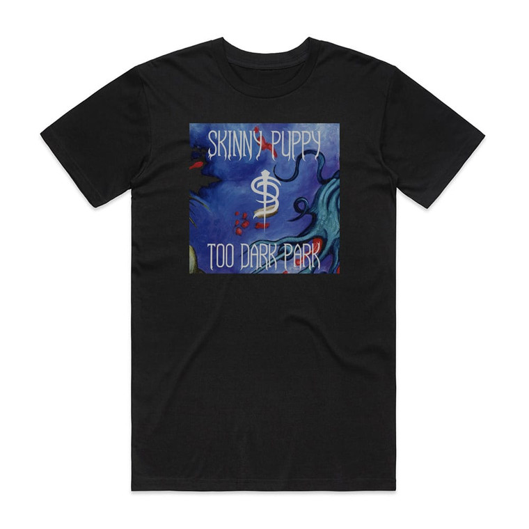 Skinny Puppy Too Dark Park Album Cover T-Shirt Black