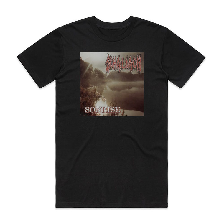 Schaliach Sonrise Album Cover T-Shirt Black