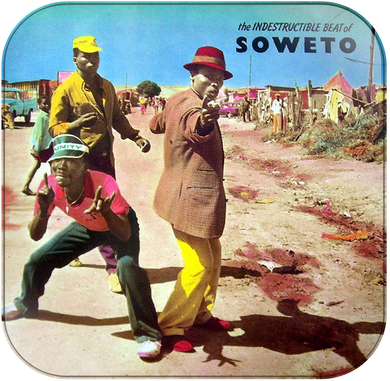 Various Artists The Indestructible Beat of Soweto Album Cover Sticker