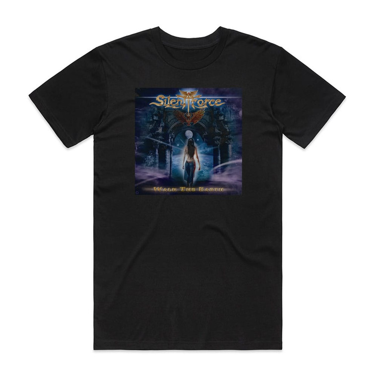 Silent Force Walk The Earth Album Cover T-Shirt Black