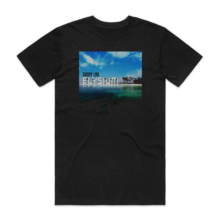 Sunny Lax Elysium Album Cover T-Shirt Black