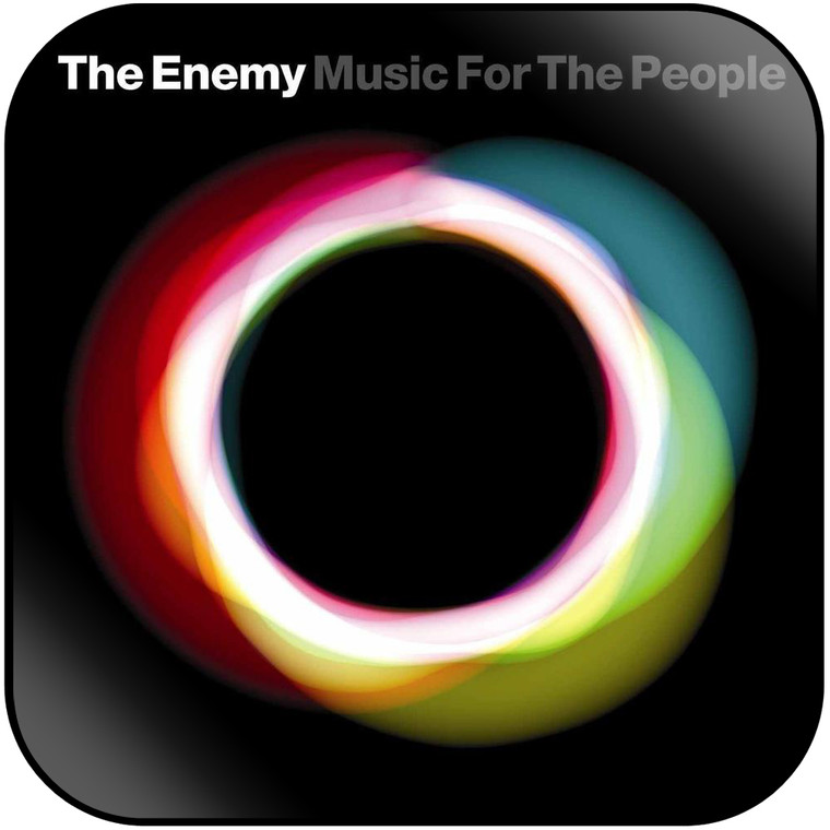 The Enemy Music For The People Album Cover Sticker