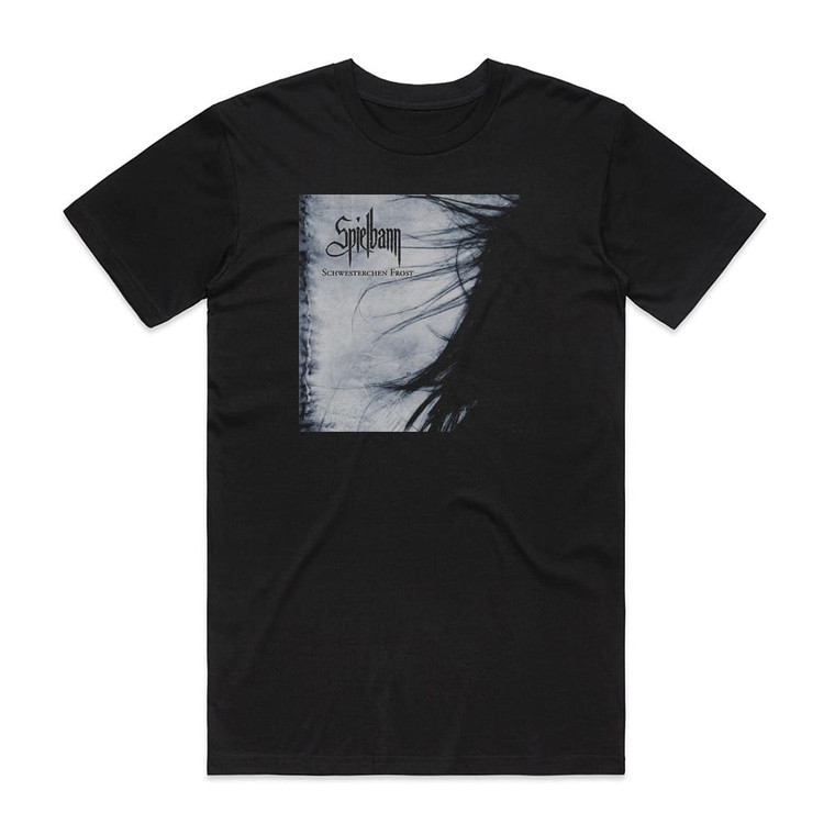 Spielbann Schwesterchen Frost Album Cover T-Shirt Black