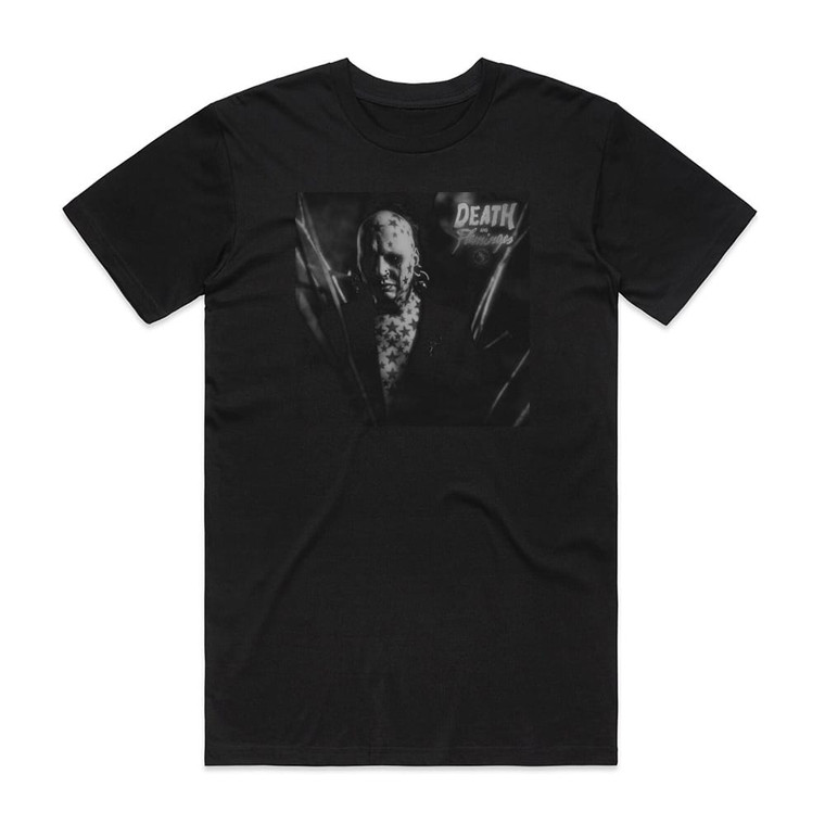 Sopor Aeternus and The Ensemble of Shadows Death And Flamingos Album Cover T-Shirt Black