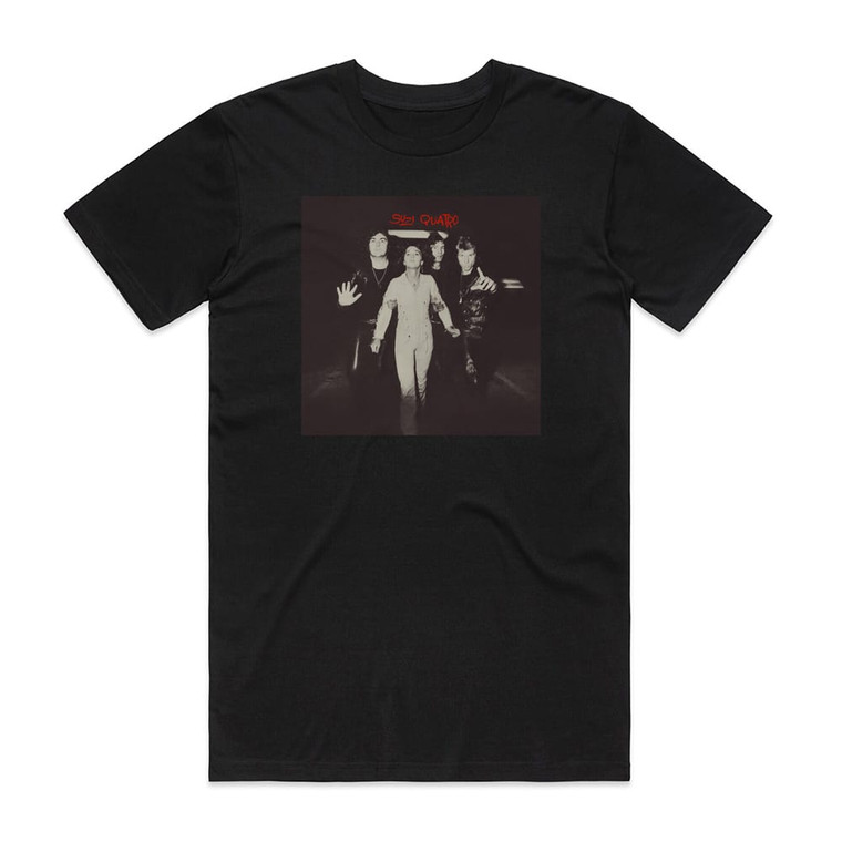 Suzi Quatro Aggro Phobia Album Cover T-Shirt Black