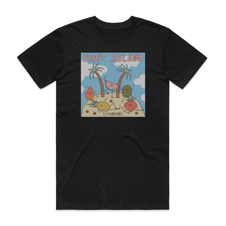 Standards Fruit Island Album Cover T-Shirt Black