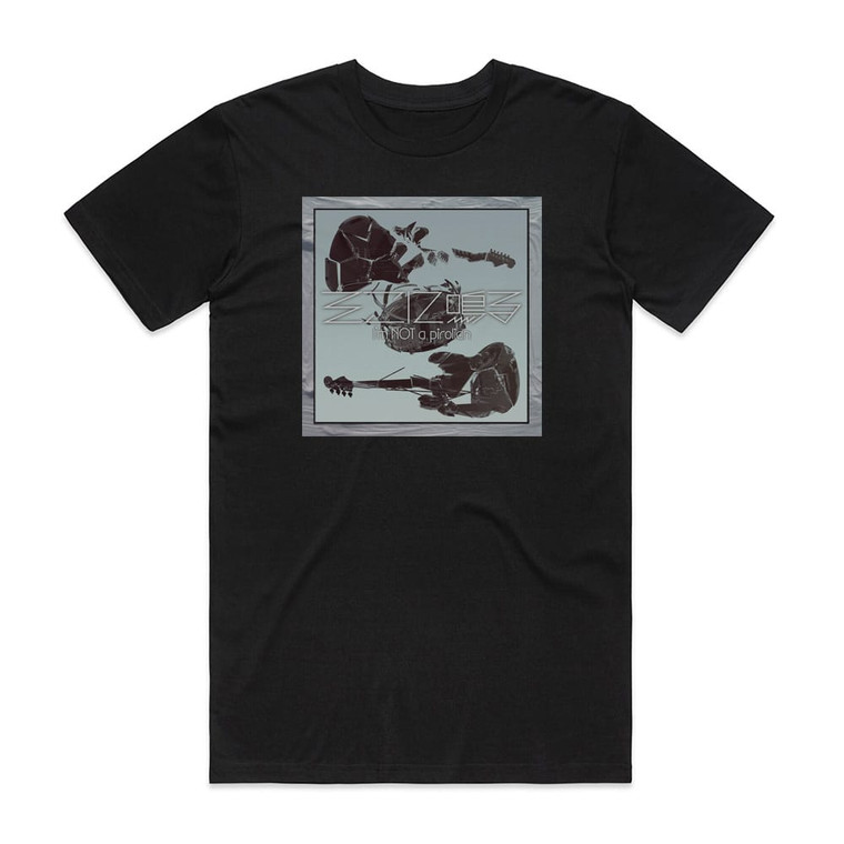 Soko ni Naru Im Not A Pirolian Album Cover T-Shirt Black