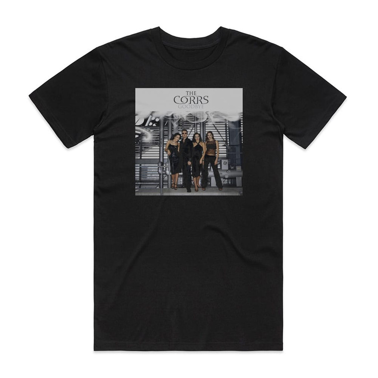 The Corrs Goodbye Album Cover T-Shirt Black