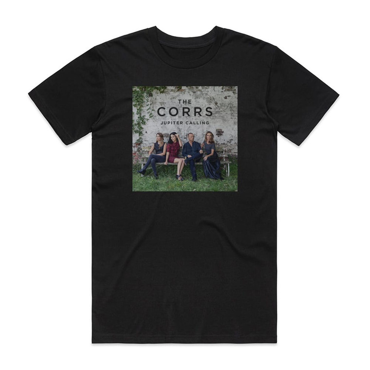 The Corrs Jupiter Calling 1 Album Cover T-Shirt Black