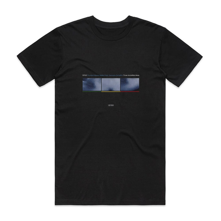 Thurston Moore Three Incredible Ideas Album Cover T-Shirt Black