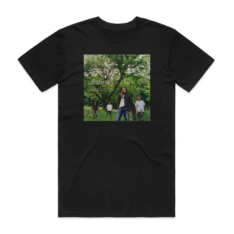 The Katinas Roots Album Cover T-Shirt Black