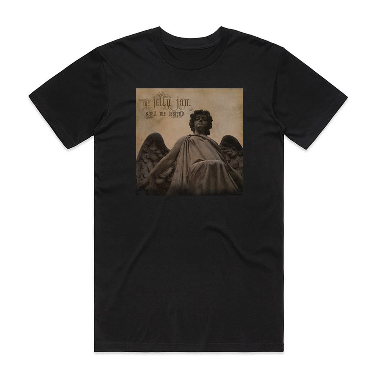 The Jelly Jam Shall We Descend Album Cover T-Shirt Black