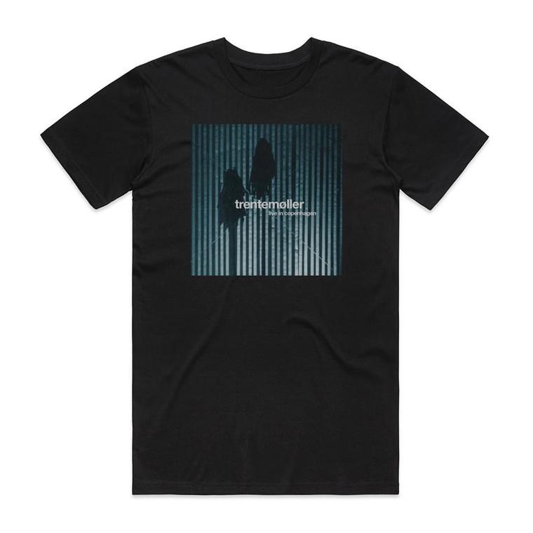 Trentemoller Live In Copenhagen Album Cover T-Shirt Black