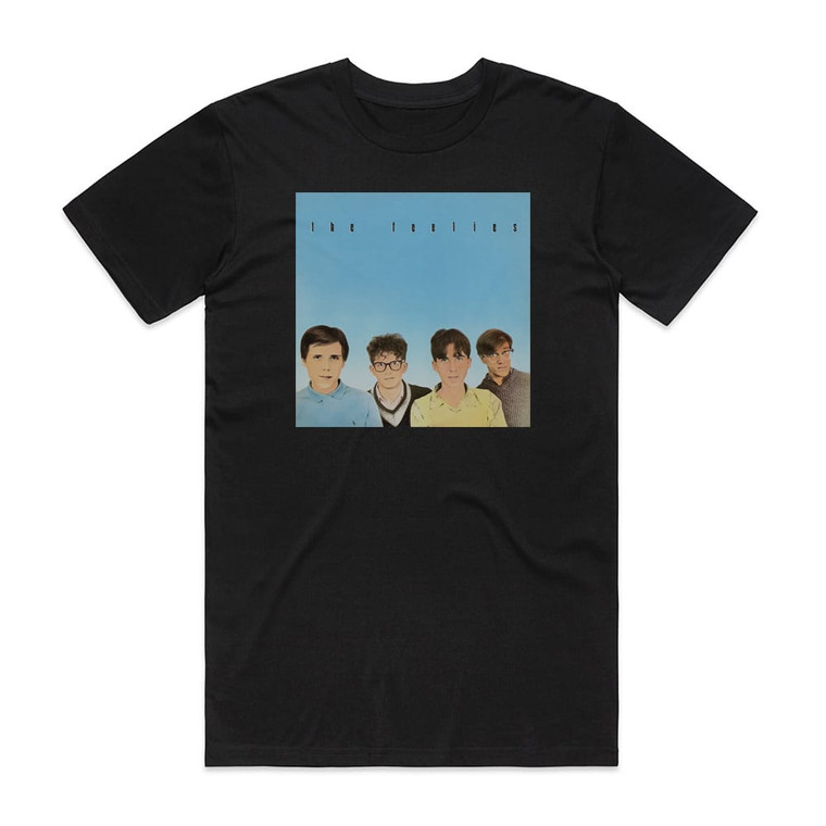 The Feelies Crazy Rhythms Album Cover T-Shirt Black The Feelies Crazy Rhythms Album Cover T-Shirt Black