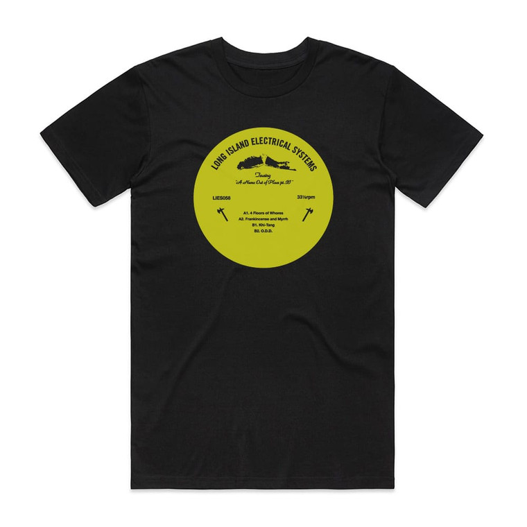 Tzusing A Name Out Of Place Pt Ii Album Cover T-Shirt Black