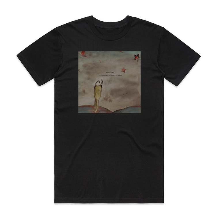 The Antlers In The Attic Of The Universe Album Cover T-Shirt Black The Antlers In The Attic Of The Universe Album Cover T-Shirt Black