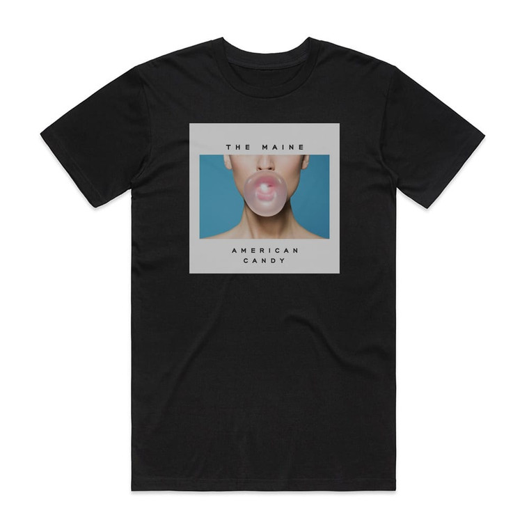 The Maine American Candy Album Cover T-Shirt Black