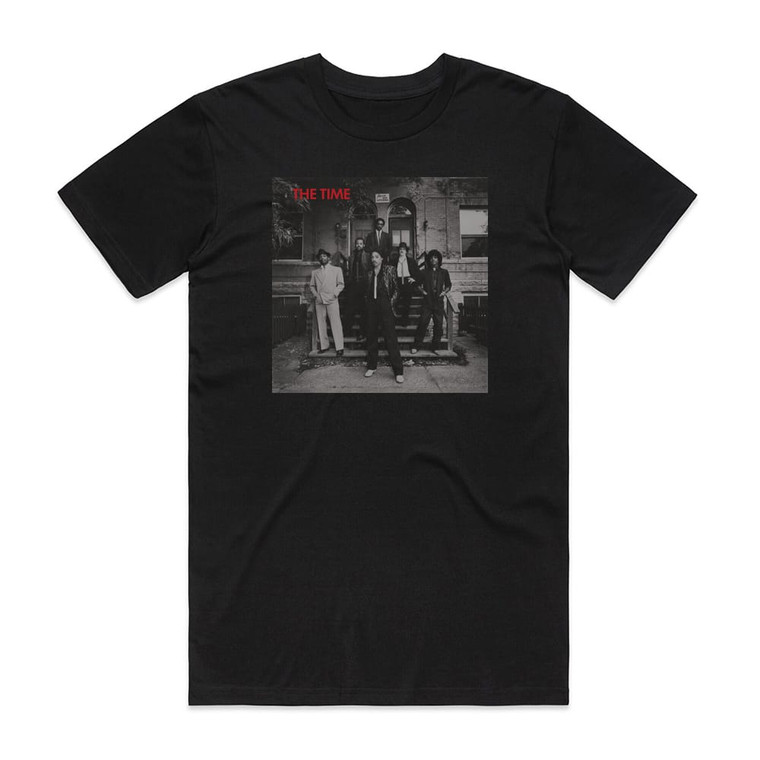 The Time Time Album Cover T-Shirt Black