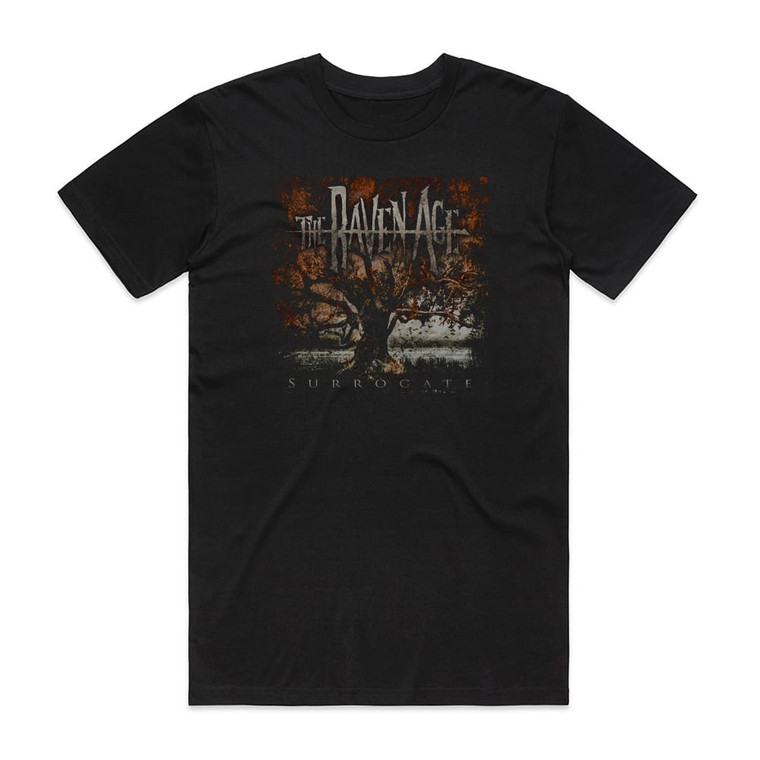 The Raven Age Surrogate Album Cover T-Shirt Black