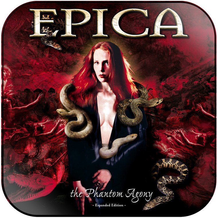 Epica The Phantom Agony-2 Album Cover Sticker