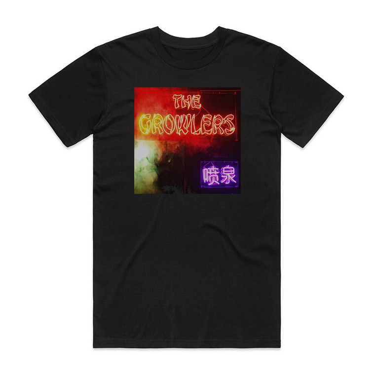 The Growlers Chinese Fountain Album Cover T-Shirt Black