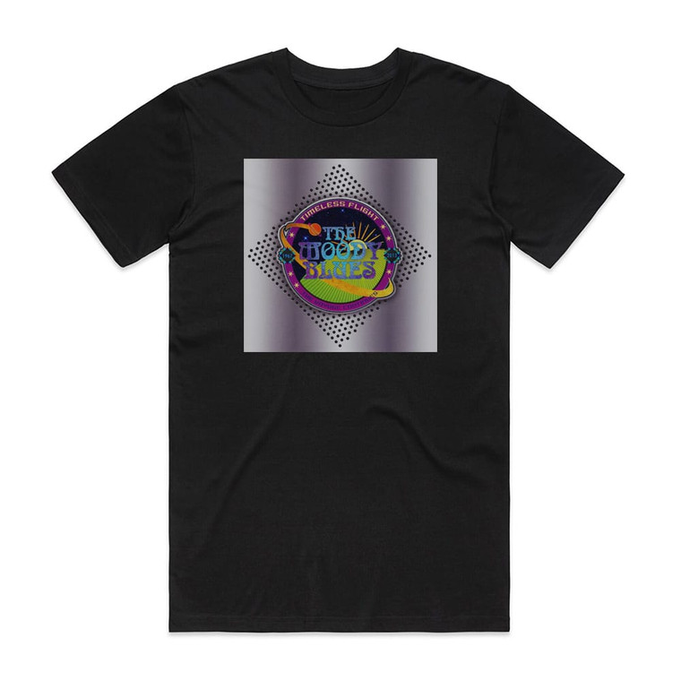 The Moody Blues Timeless Flight Album Cover T-Shirt Black