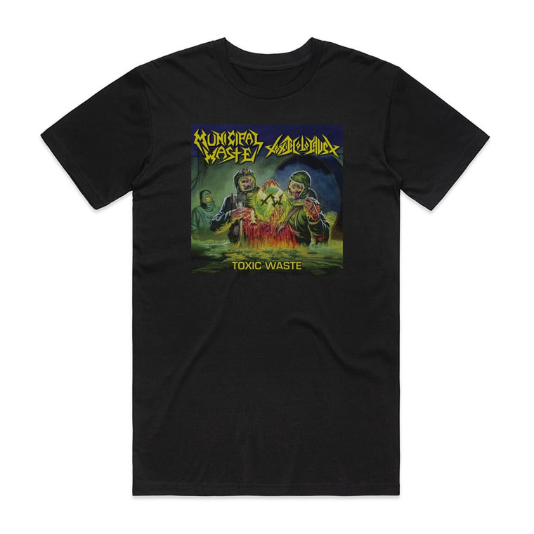 Toxic Holocaust Toxic Waste Album Cover T-Shirt Black