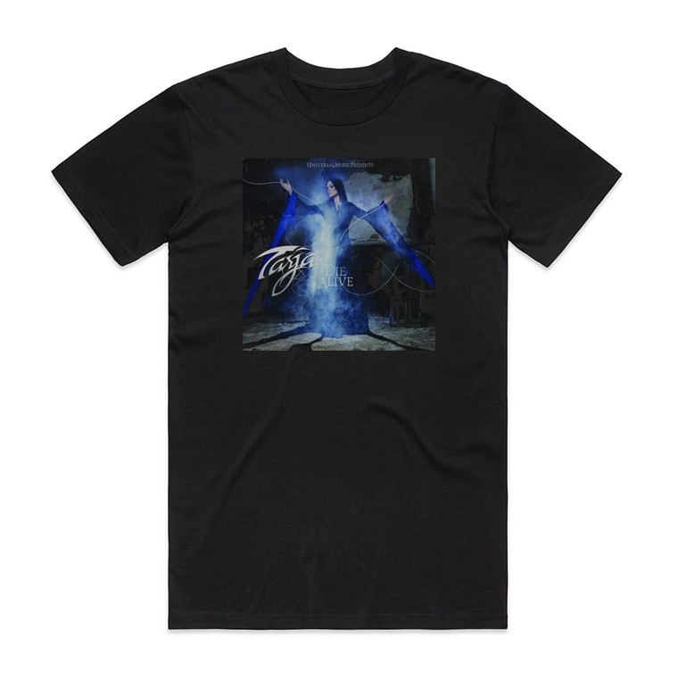 Tarja Die Alive Album Cover T-Shirt Black