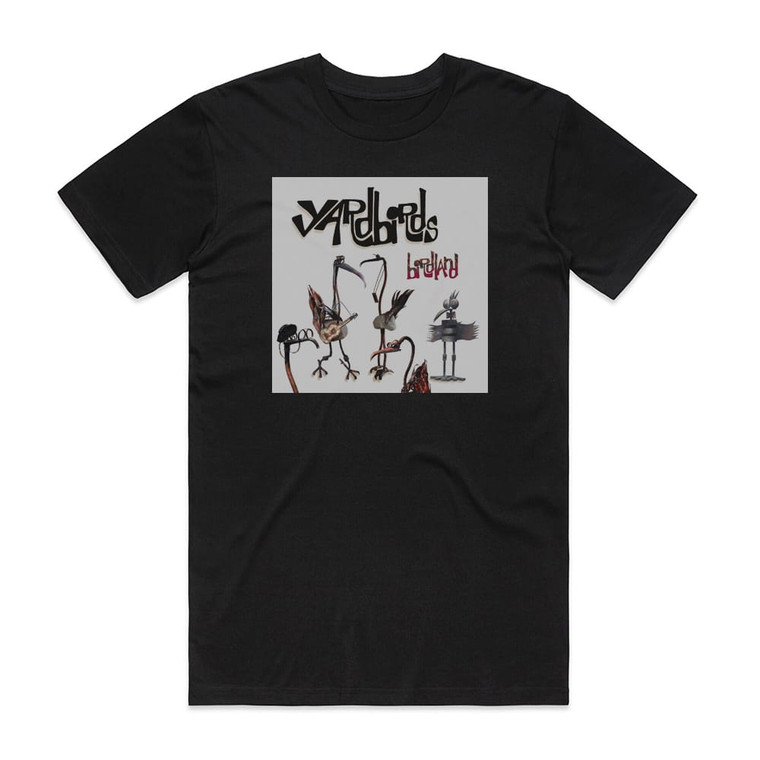The Yardbirds Birdland Album Cover T-Shirt Black