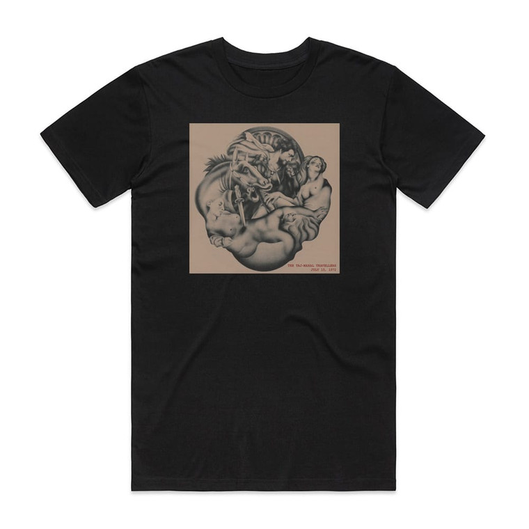 Taj Mahal Travellers July 15 1972 Album Cover T-Shirt Black
