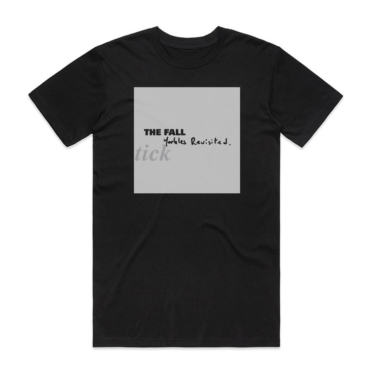 The Fall Schtick Yarbles Revisited Album Cover T-Shirt Black
