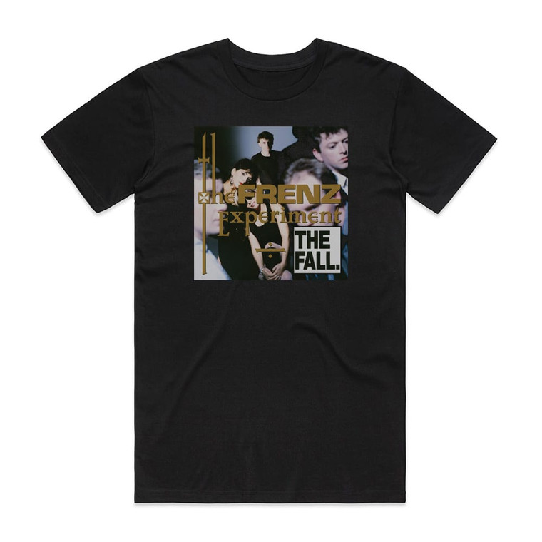 The Fall The Frenz Experiment Album Cover T-Shirt Black