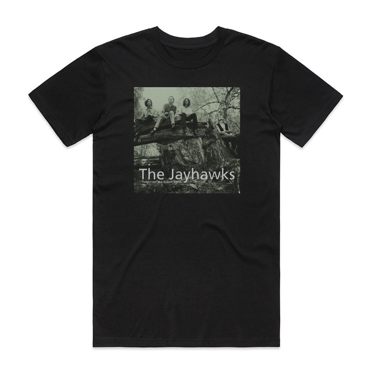The Jayhawks Tomorrow The Green Grass 1 Album Cover T-Shirt Black