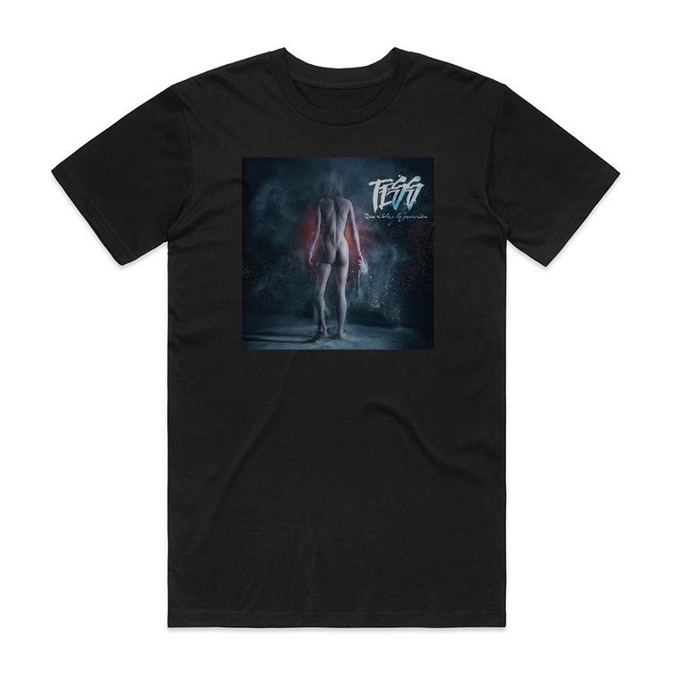 Tess Que Slve La Poussire Album Cover T-Shirt Black