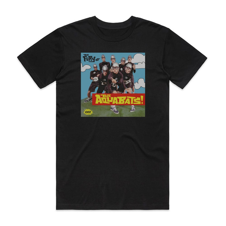 The Aquabats The Fury Of The Aquabats Album Cover T-Shirt Black