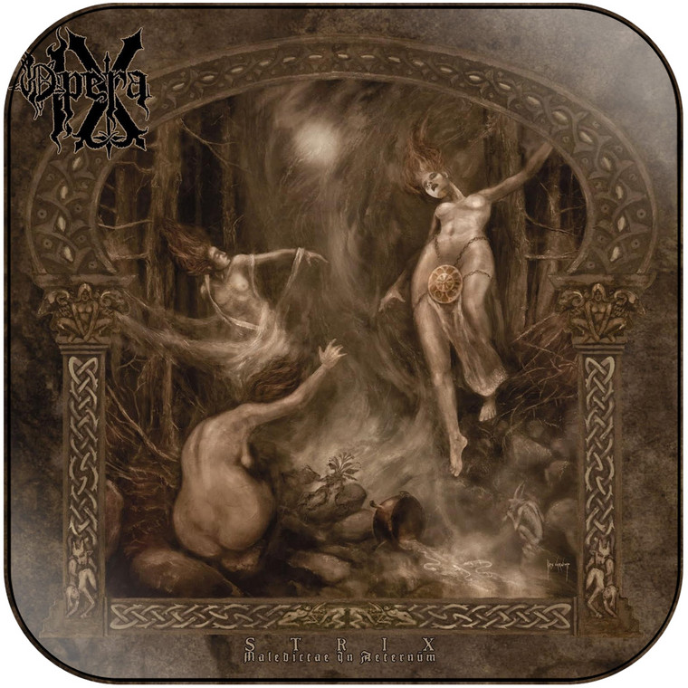 Opera IX Strix Maledictae In Aeternum Album Cover Sticker