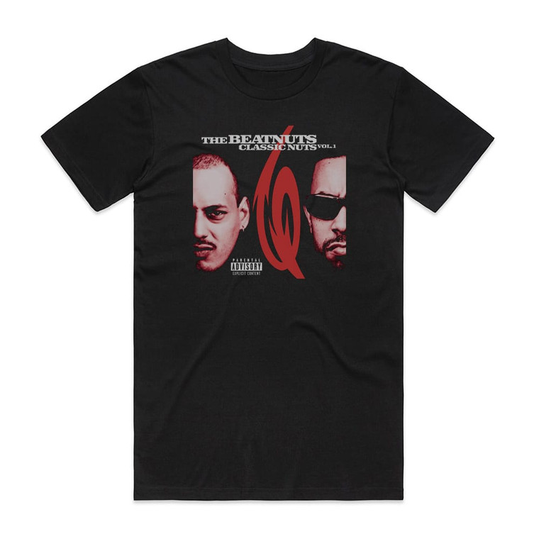 The Beatnuts Classic Nuts Volume 1 Album Cover T-Shirt Black