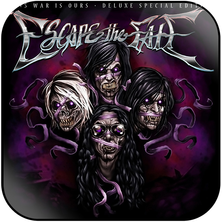 Escape the Fate This War Is Ours Deluxe Special Edition Album Cover Sticker