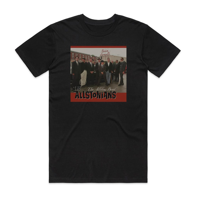 The Allstonians The Allston Beat Album Cover T-Shirt Black The Allstonians The Allston Beat Album Cover T-Shirt Black