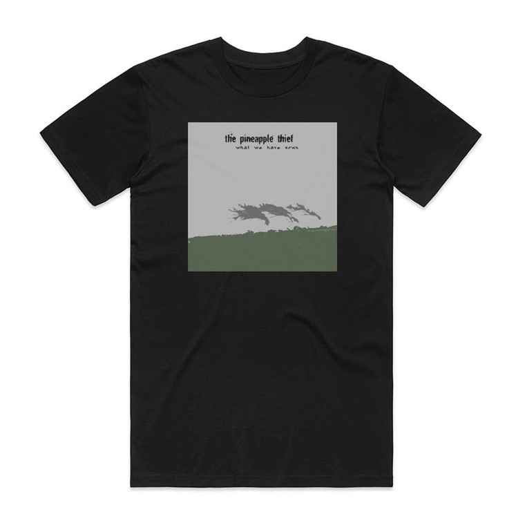 The Pineapple Thief What We Have Sown 1 Album Cover T-Shirt Black The Pineapple Thief What We Have Sown 1 Album Cover T-Shirt Black