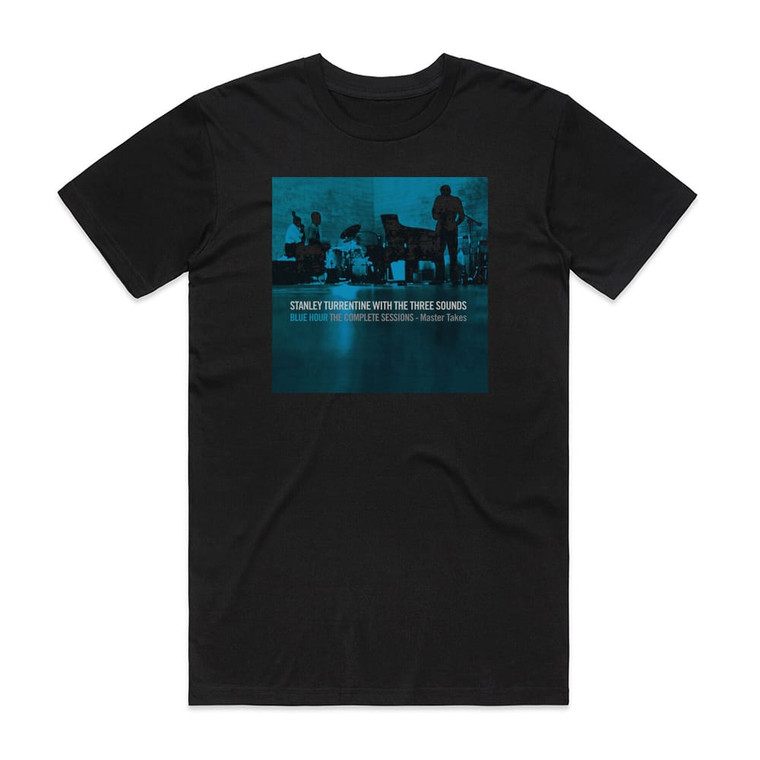 The Three Sounds Blue Hour The Complete Sessions Album Cover T-Shirt Black