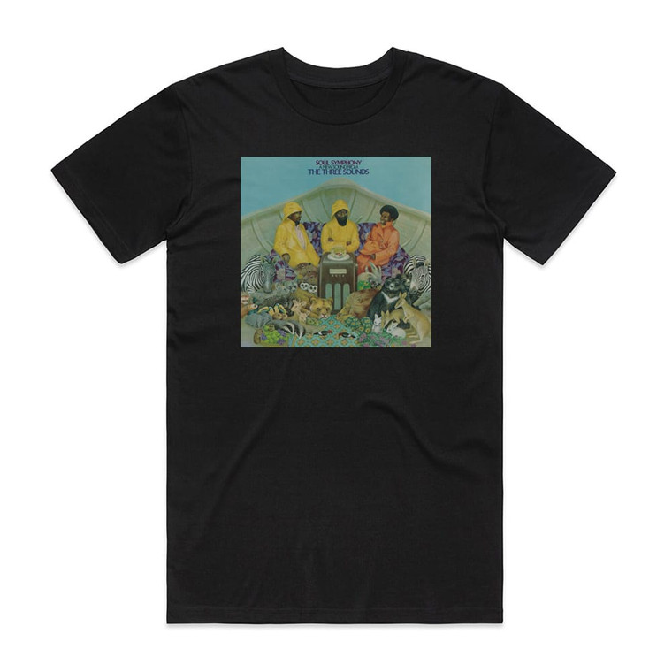 The Three Sounds Soul Symphony Album Cover T-Shirt Black