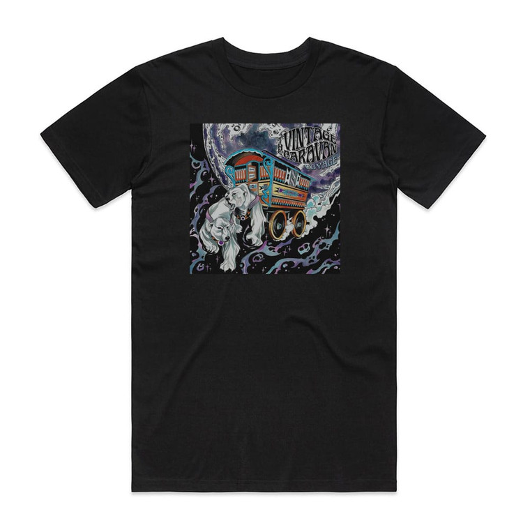 The Vintage Caravan Voyage Album Cover T-Shirt Black