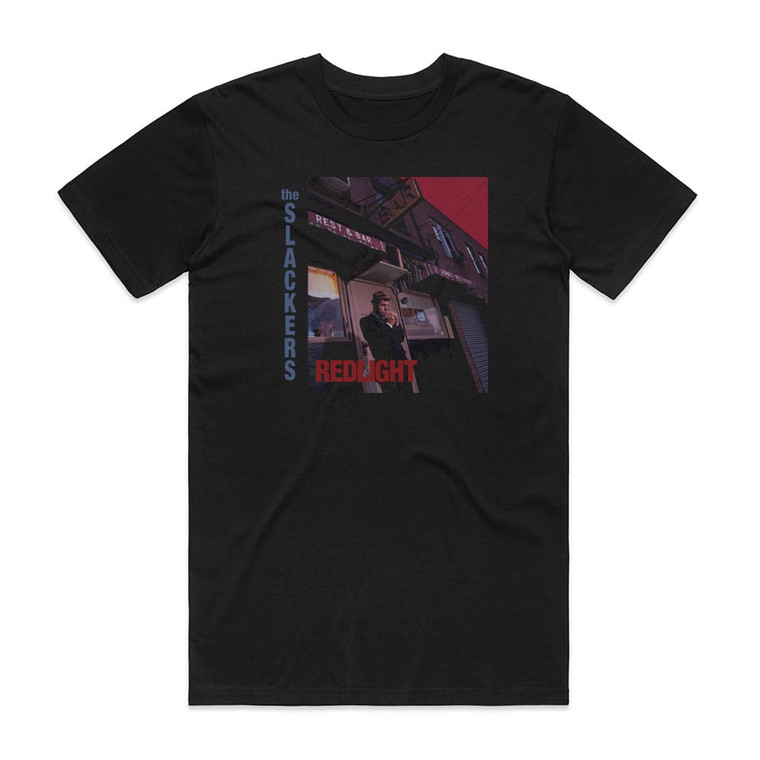 The Slackers Redlight Album Cover T-Shirt Black