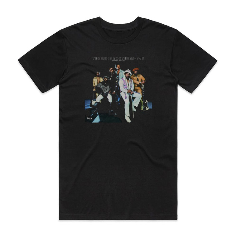 The Isley Brothers 33 Album Cover T-Shirt Black