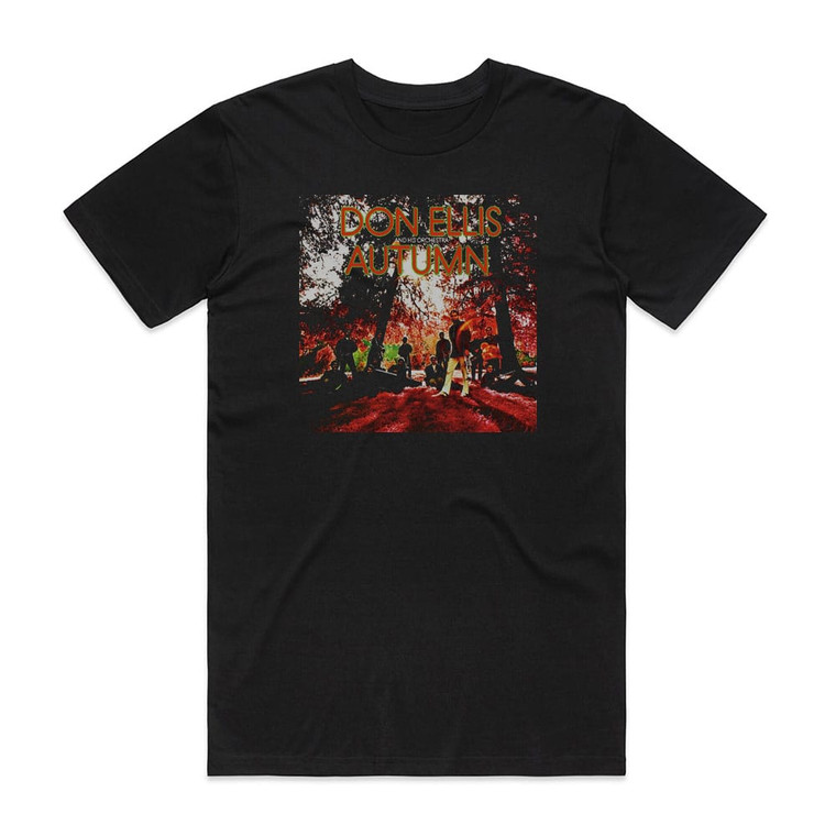 The Don Ellis Orchestra Autumn Album Cover T-Shirt Black