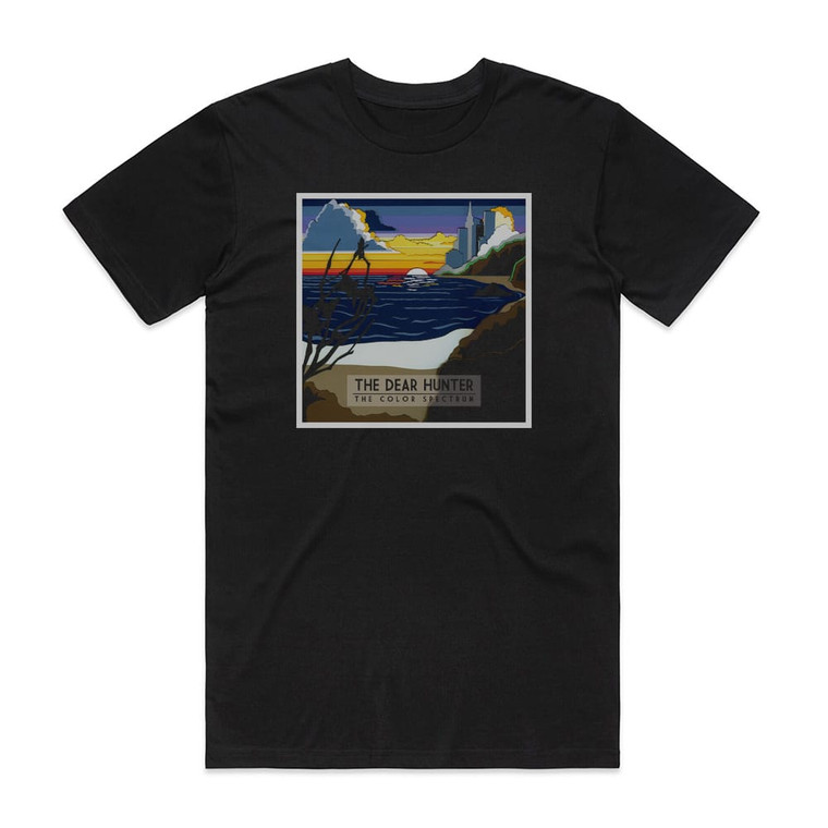 The Dear Hunter The Color Spectrum Album Cover T-Shirt Black