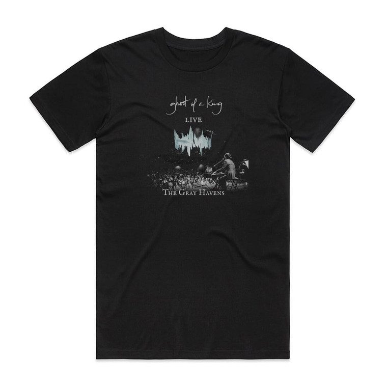 The Gray Havens Ghost Of A King Album Cover T-Shirt Black The Gray Havens Ghost Of A King Album Cover T-Shirt Black