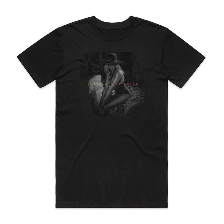 Toni Braxton Deadwood Album Cover T-Shirt Black