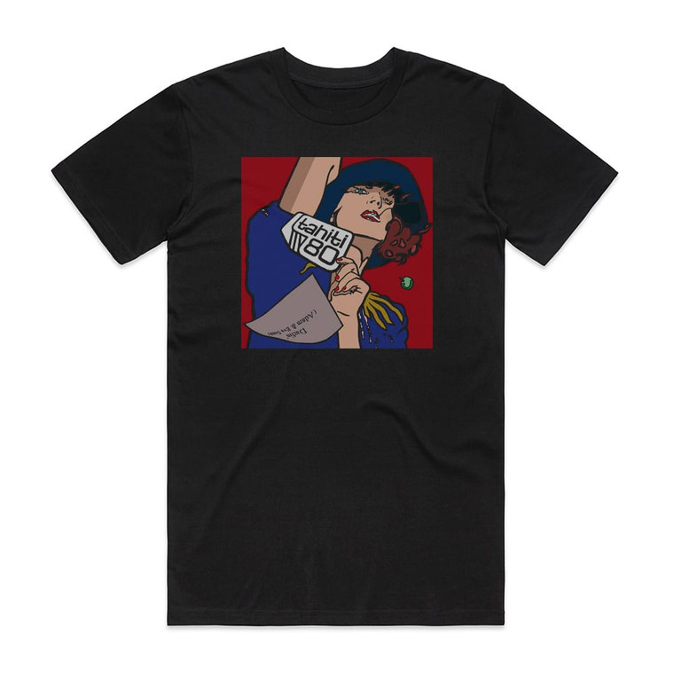 Tahiti 80 Darlin Adam Eve Song Album Cover T-Shirt Black